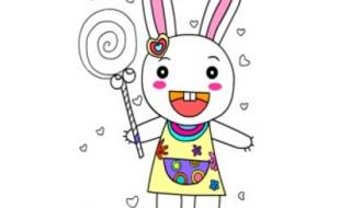 兔子简笔画怎么画 小白兔的简笔画